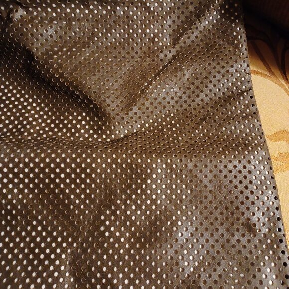 Marc Jacobs Dark Green Perforated Leather Crossbody Bag - Picture 5 of 5